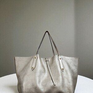 Annabel Ingall Isabella Large Metallic Leather Tote